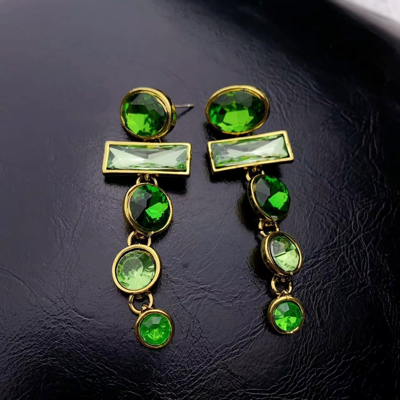 Fashion Personality Tassel Earrings Elegant Necklace