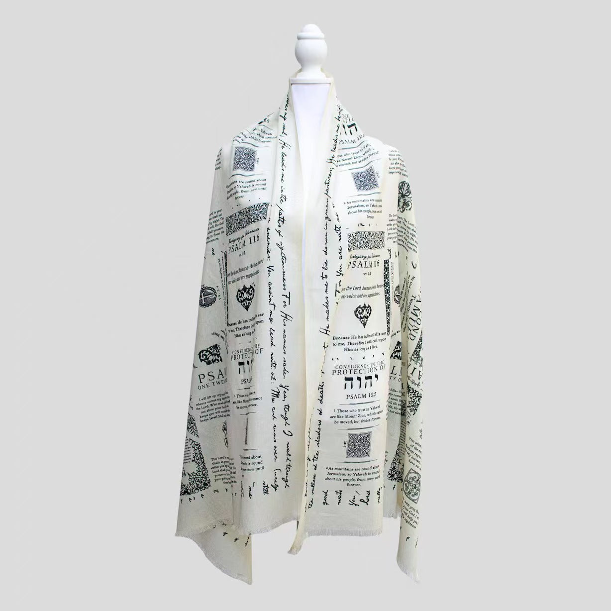 Women's Scripture Scarf Shawl