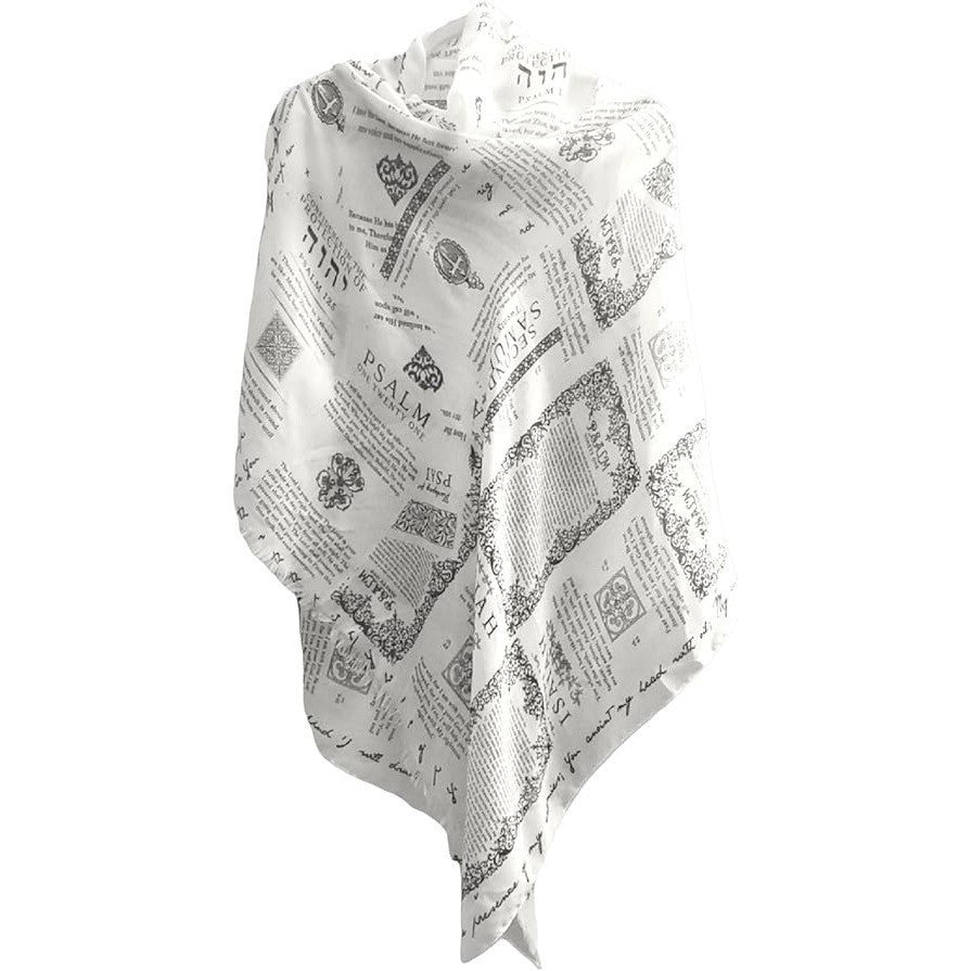 Women's Scripture Scarf Shawl