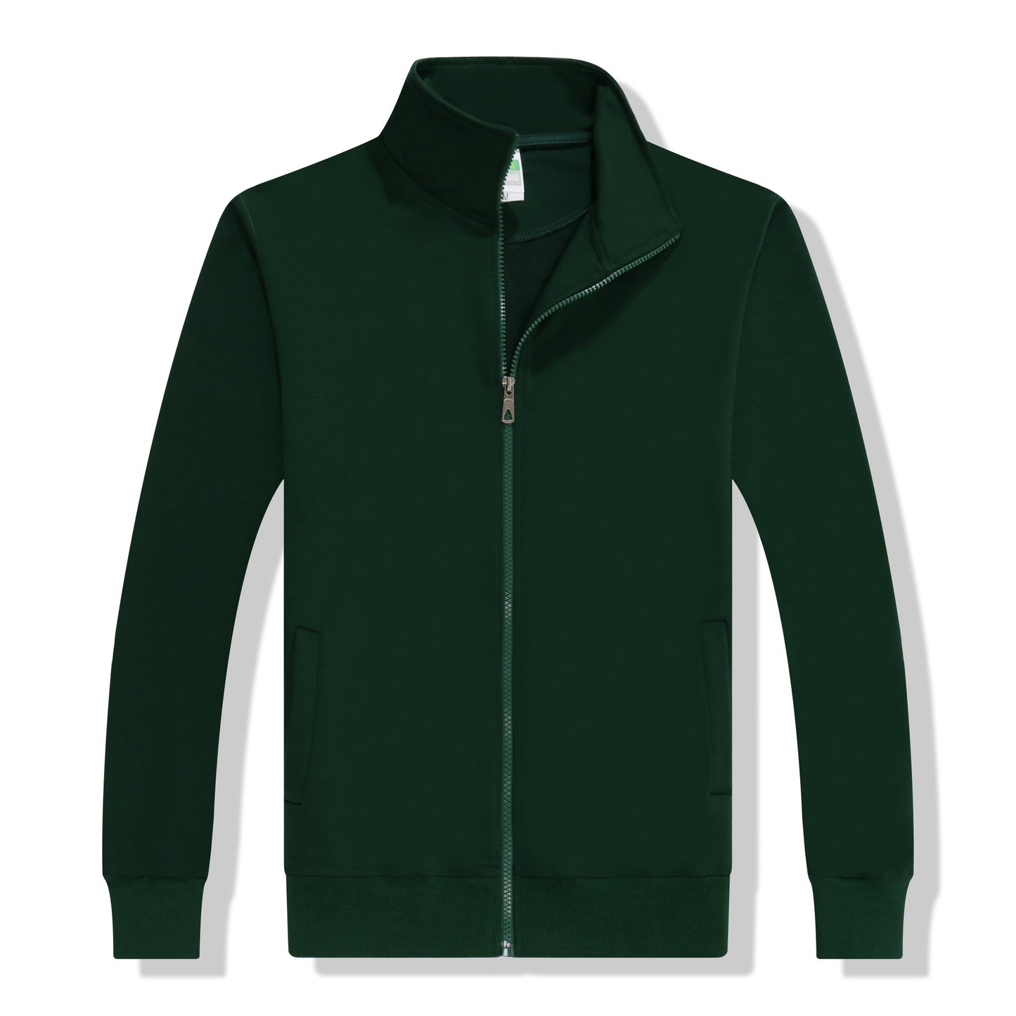 Solid Color Stand Collar Women's Sweater