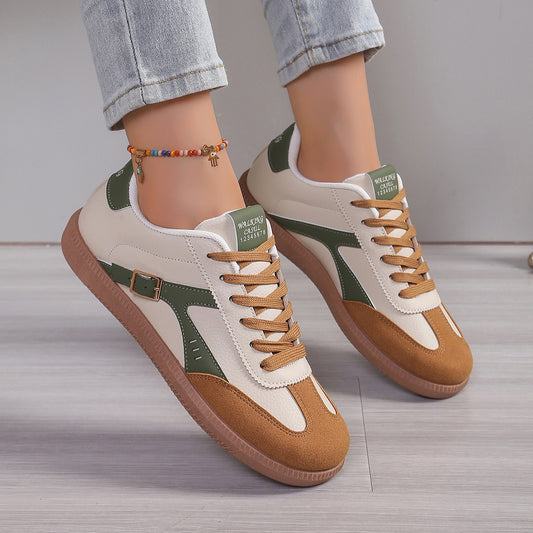 Women's Shoes Plus Size German Training Shoes Classic Round Toe
