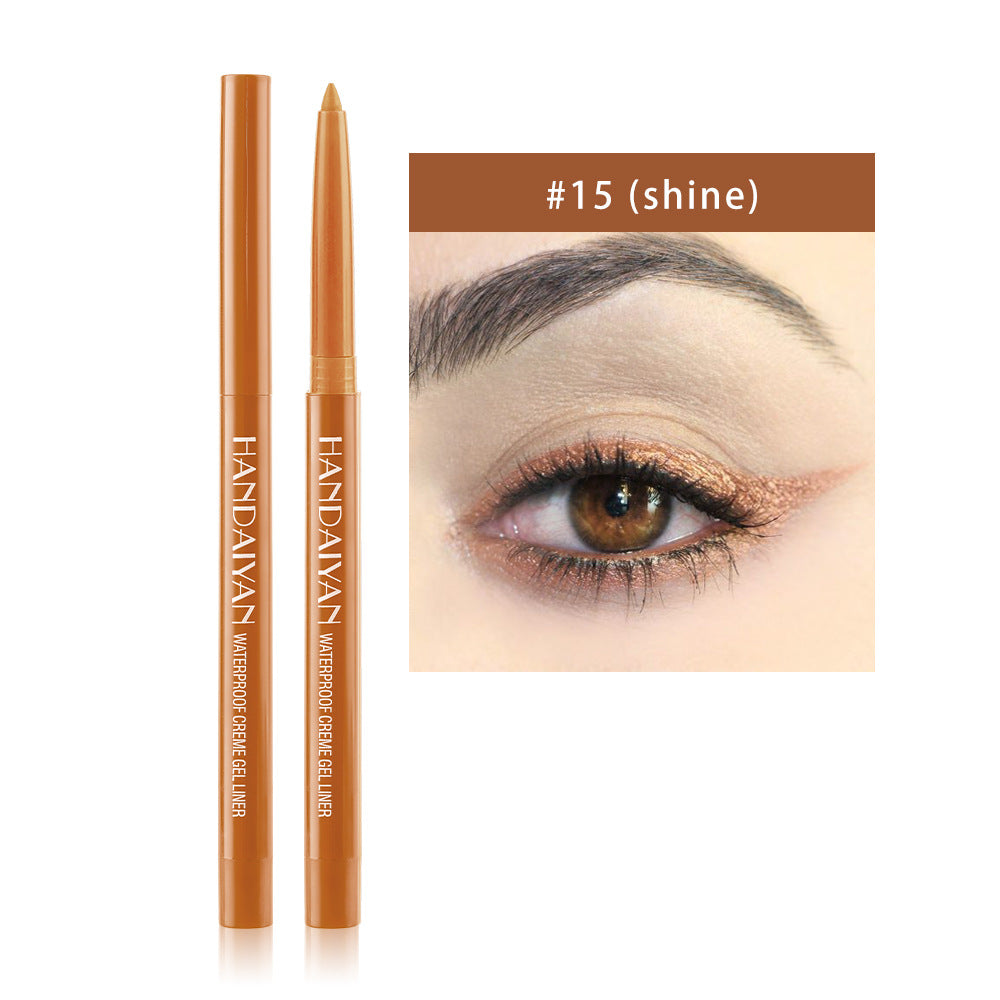 20 Color Cat Eye Makeup Waterproof Neon Colorful Liquid Eyeliner Pen Make Up Comestics Long-lasting Black Waterproof Pencil