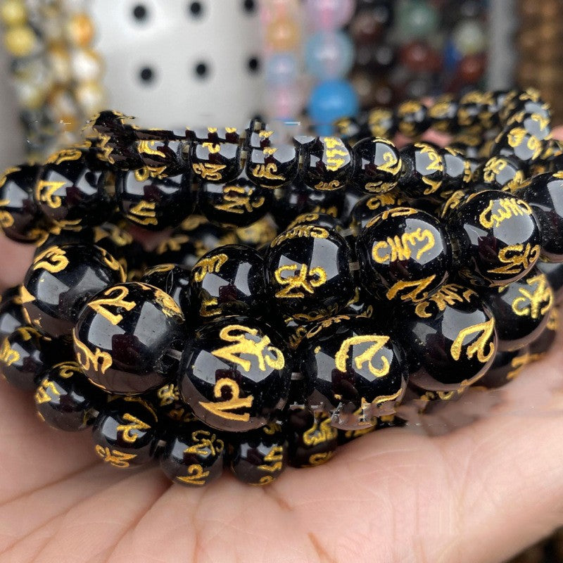 Agate Necklace Woven Material DIY Hand Accessories