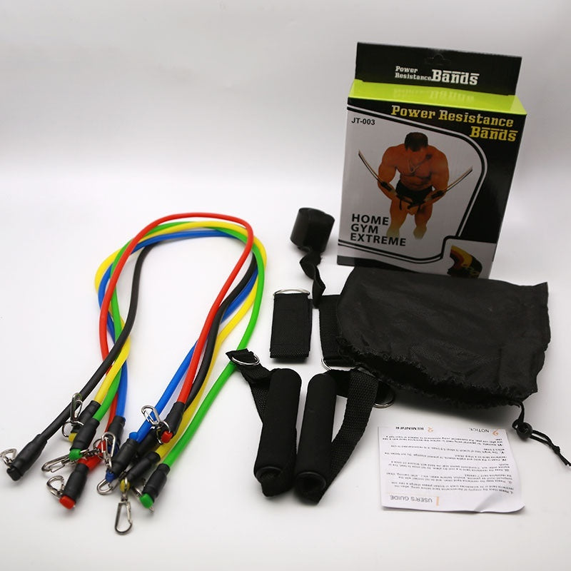 Multi-functional Door Sports 11-piece Set Combination Pulling Rope