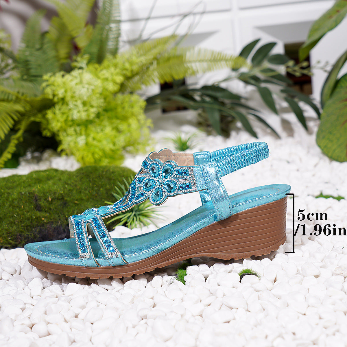 Women's Bohemian-style Thick-soled Wedge Sandals