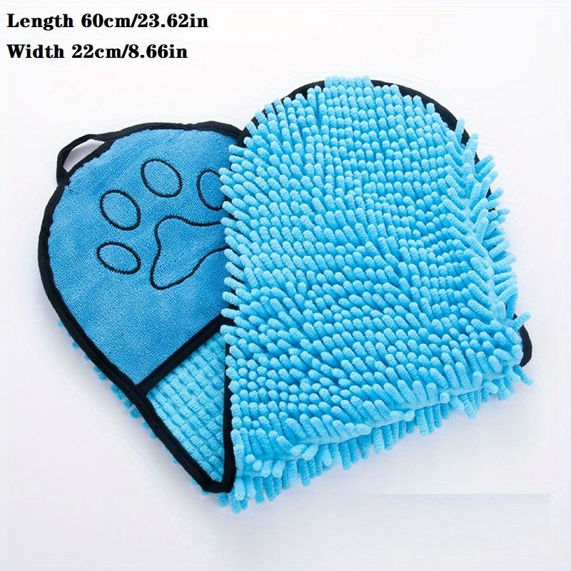 Absorbent Dog Towel, Microfiber Quick Drying Washable With Hand Pockets Pet Towel For Medium Large Dog Super Absorbent Pet Towel Quickly Dry Your Dog Or Towel Machine Cat After Bath Time