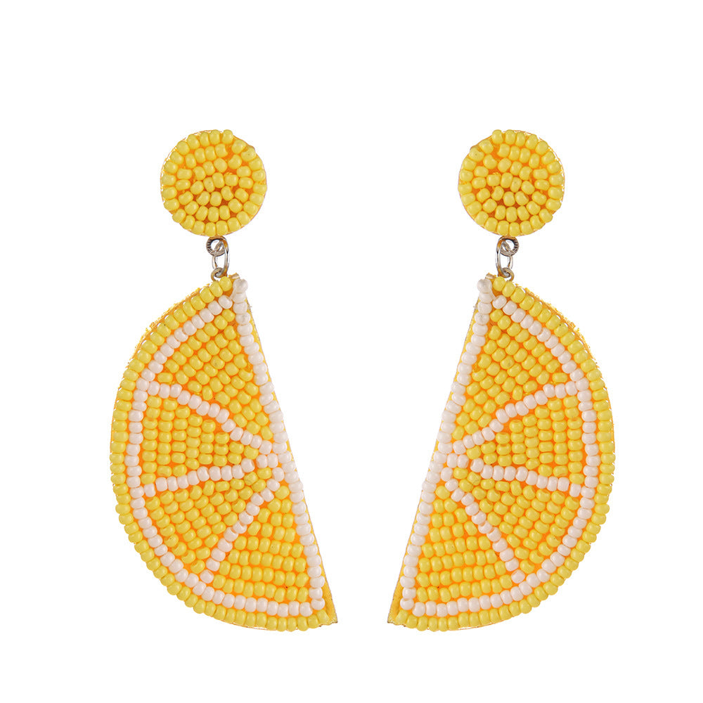 Fruit Bead Earrings